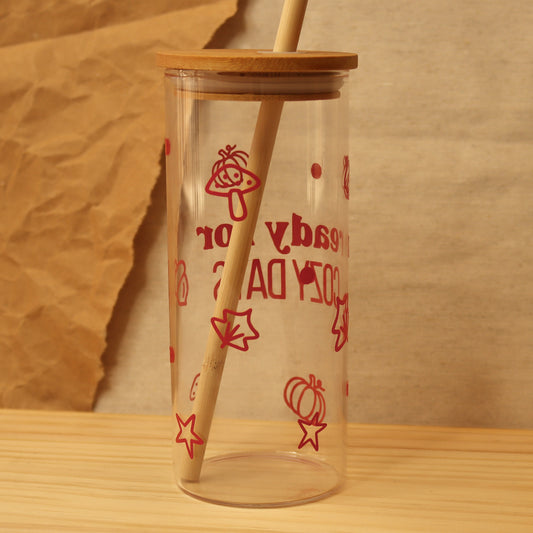 vaso cristal vermello