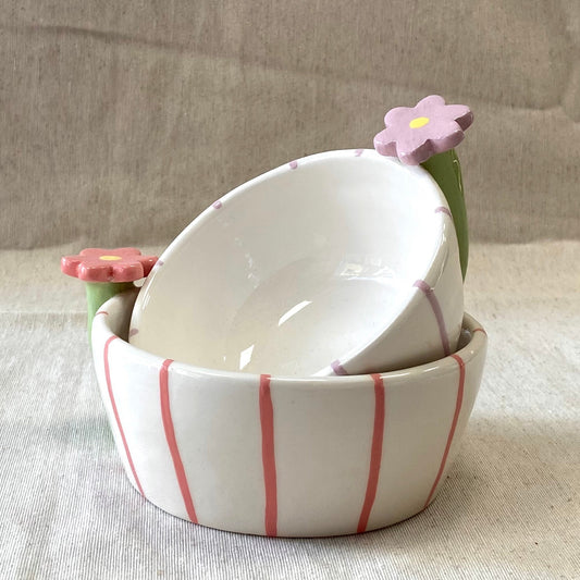 Cuencos flores