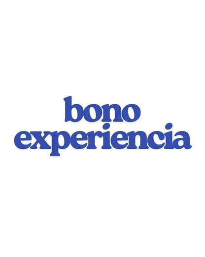 Bono experiencia