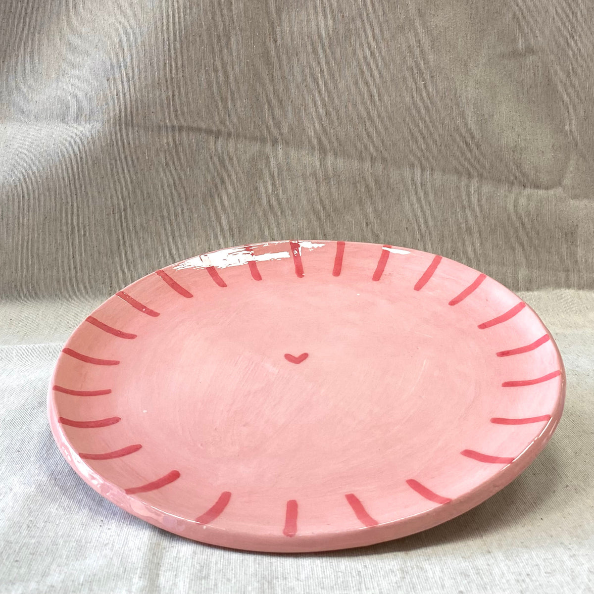 Plato rosa