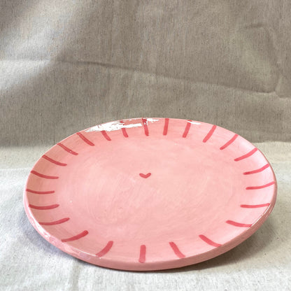 Plato rosa