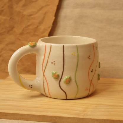 Taza follas verdes