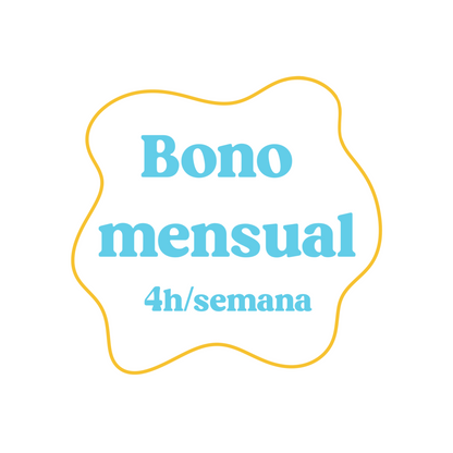 Bono mensual 4h/semana