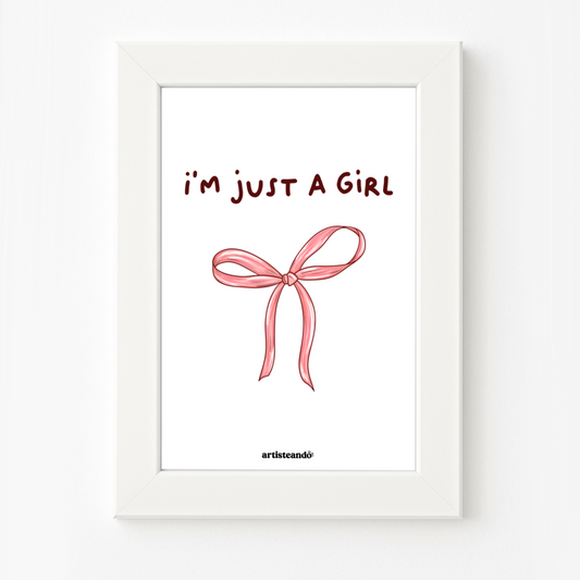 Lámina girl