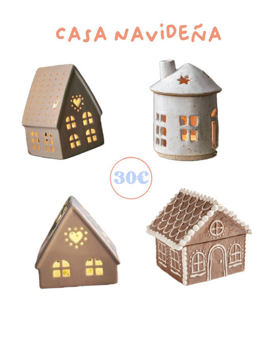 taller casa navideña 22 novembro